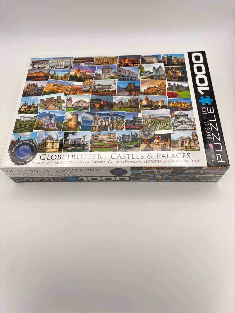Eurographics Globetrotter Castles & Palaces 1000 Piece Puzzle NIB